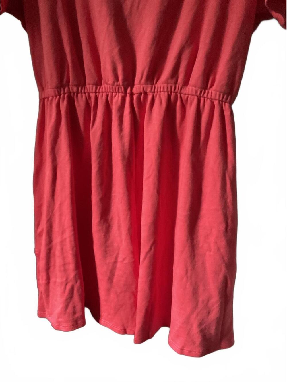 Zenana Coral V-Neck Casual Romper with Pockets, Size 1X - Picture 10 of 10